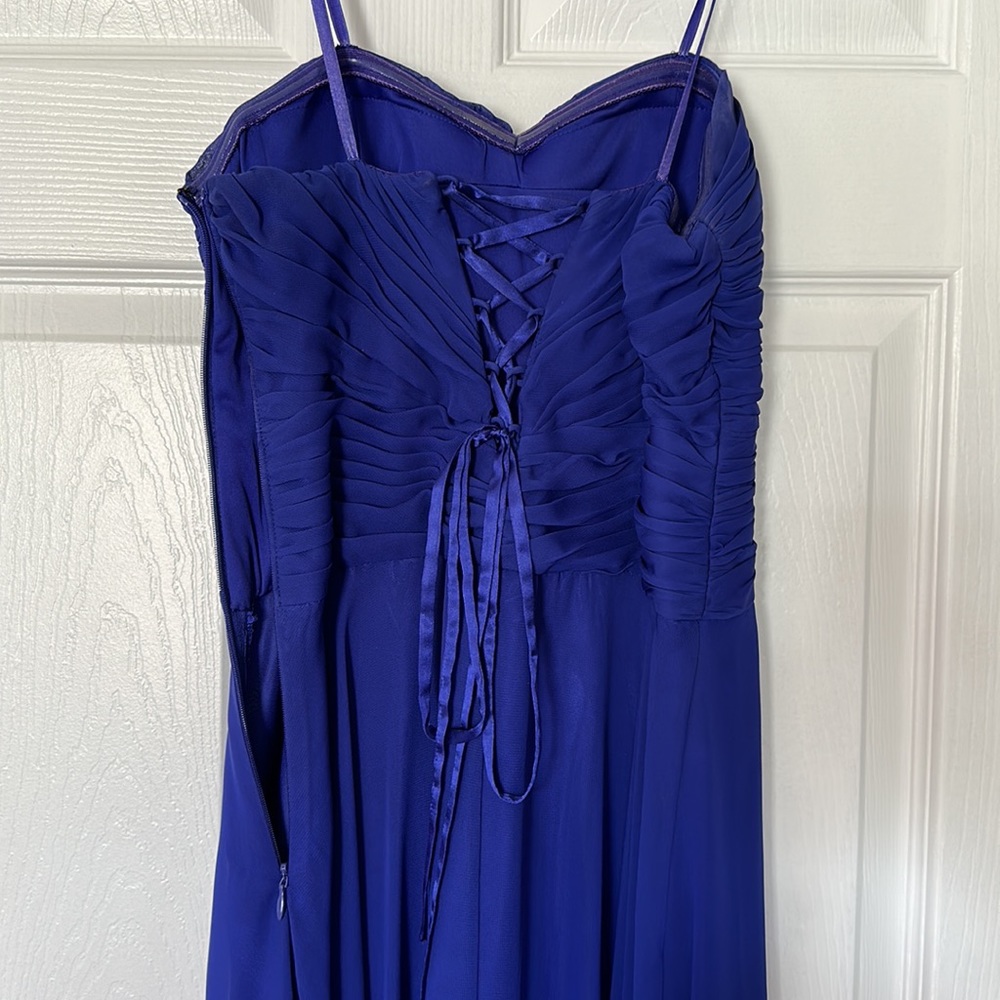 Strapless High/Low Prom Dress - Picture 5 of 6